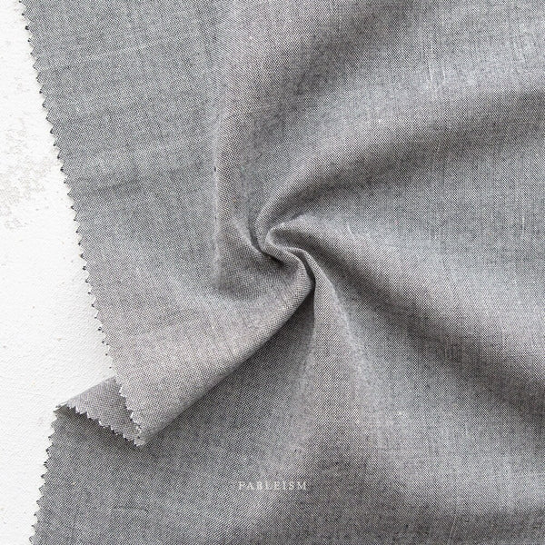 Quicksilver ECW-NOC-18-Quicksilver | Everyday Chambray Nocturne by Fableism Supply Co. | Continuous Yardage | Fat Quarter