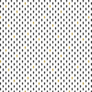 Hot Strike Jet Black Metallic MK105-JB5M | Early Twilight Collaborative by Cotton + Steel | Yardage | Fat Quarter | Quilting