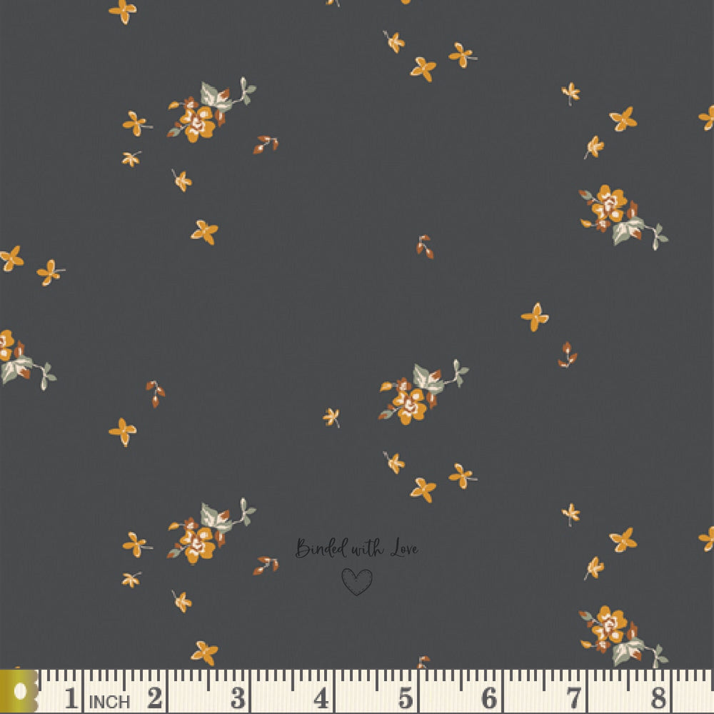 Delicate Balance Coal JUN22115 | Juniper by Sharon Holland | Art Gallery Fabrics | Continuous Yardage | Fat Quarter | Quilting Fabric