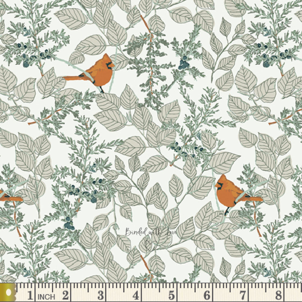 Juniper Grove Snow JUN22110 | Juniper by Sharon Holland | Art Gallery Fabrics | Continuous Yardage | Fat Quarter | Quilting Fabric