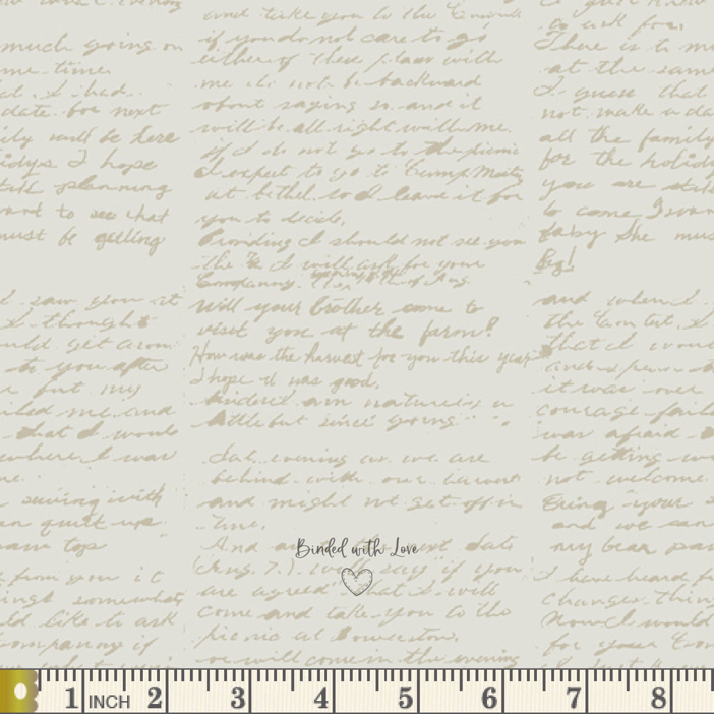 Correspondence JUN22107 | Juniper by Sharon Holland | Art Gallery Fabrics | Continuous Yardage | Fat Quarter | Quilting Fabric