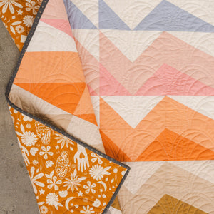 Rocky Coast Quilt Pattern by Toad & Sew | Paper Quilt Pattern | Confident Beginner Quilt Pattern