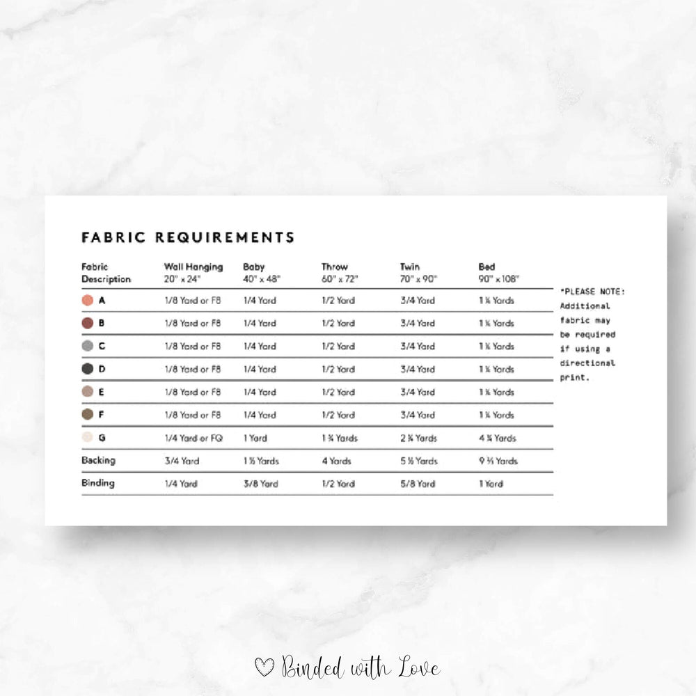 West Hawk Quilt by The Blanket Statement | Printed Paper Pattern | Modern Quilt Pattern | Confident Beginner Skill Level