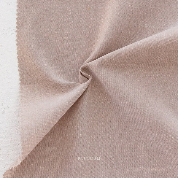 Zephyr ECW-13-ZEPHYR | Everyday Chambray by Fableism Supply Co. | Continuous Yardage | Fat Quarter | Yarn Dyed Wovens