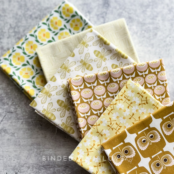 Sweet Floral Scent Bundle | 6 Prints | Sweet Floral Scent by Loes van Oosten | Cotton + Steel | Fat Quarter Bundle | Half Yard Bundle