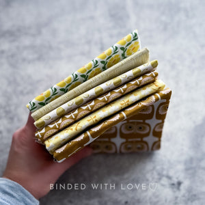 Sweet Floral Scent Bundle | 6 Prints | Sweet Floral Scent by Loes van Oosten | Cotton + Steel | Fat Quarter Bundle | Half Yard Bundle