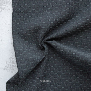Honeycomb In Black Beauty FOR-HC-14-BLACKBEAUTY | Forest Forage by Fableism Supply Co. | Continuous Yardage | Fat Quarter | Yarn Dyed Wovens