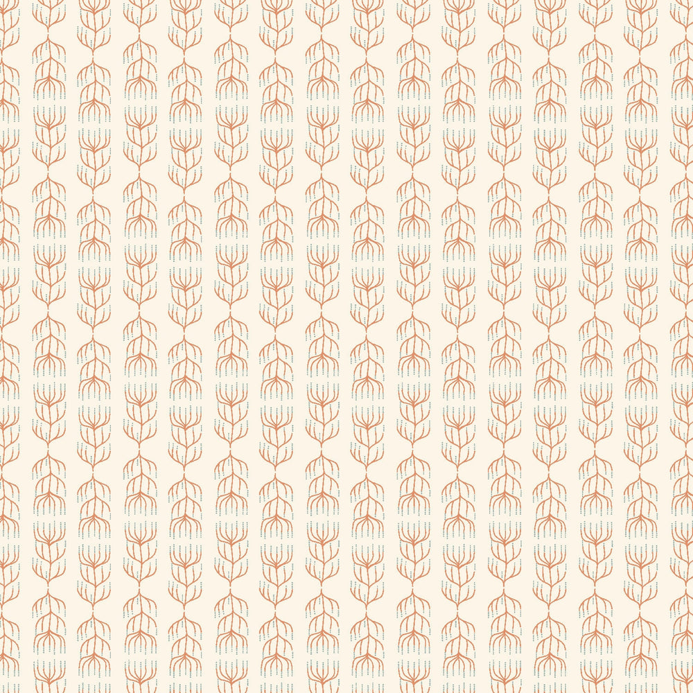 Queen Anne's Lace Clay AC504-CL1 | Twin Hill by Ash Cascade | Cotton + Steel | Continuous Yardage | Fat Quarter | Quilting Fabric