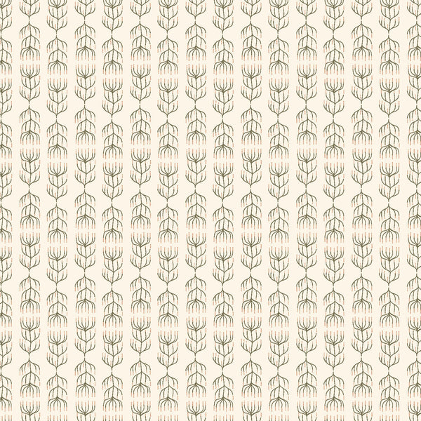 Queen Anne's Lace Olive AC504-OL2 | Twin Hill by Ash Cascade | Cotton + Steel | Continuous Yardage | Fat Quarter | Quilting Fabric
