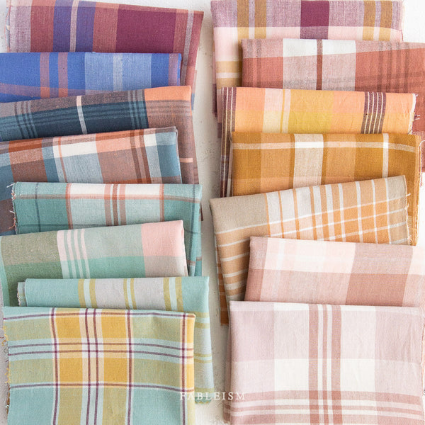 Arcade Woven in July ARC-11-July | Arcade Wovens by Fableism Supply Co. | Yardage | Fat Quarter | Yarn Dyed Wovens
