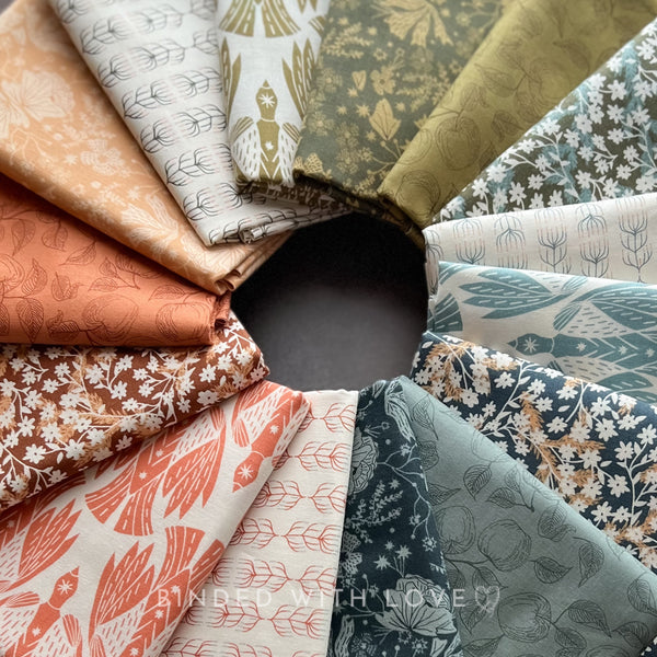 Twin Hills Full Collection by Ash Cascade | 15 Prints | Cotton + Steel | Fat Quarter Bundle | Half Yard Bundle