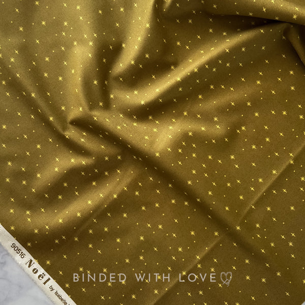 Olive 90516-61 | Noel by Isabelle Vandeplassche | Figo Fabrics | Continuous Yardage | Fat Quarter | Quilting Fabric