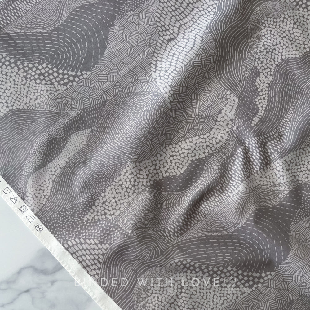 Earth Taupe 92007-14 | Elements by Ghazal Razavi | Figo Fabrics | Continuous Yardage | Fat Quarter | Quilting Fabric
