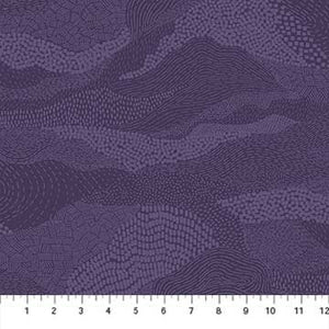 Earth Purple 92007-87 | Elements by Ghazal Razavi | Figo Fabrics | Continuous Yardage | Fat Quarter | Quilting Fabric