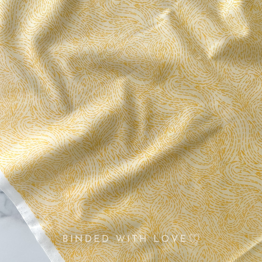 Fire Butter 92009-50 | Elements by Ghazal Razavi | Figo Fabrics | Continuous Yardage | Fat Quarter | Quilting Fabric