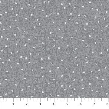 Air Gray 92010-94 | Elements by Ghazal Razavi | Figo Fabrics | Continuous Yardage | Fat Quarter | Quilting Fabric