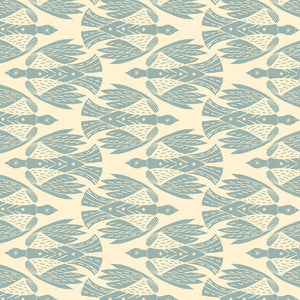 Flight Wave AC500-WA3 | Twin Hill by Ash Cascade | Cotton + Steel | Continuous Yardage | Fat Quarter | Quilting Fabric