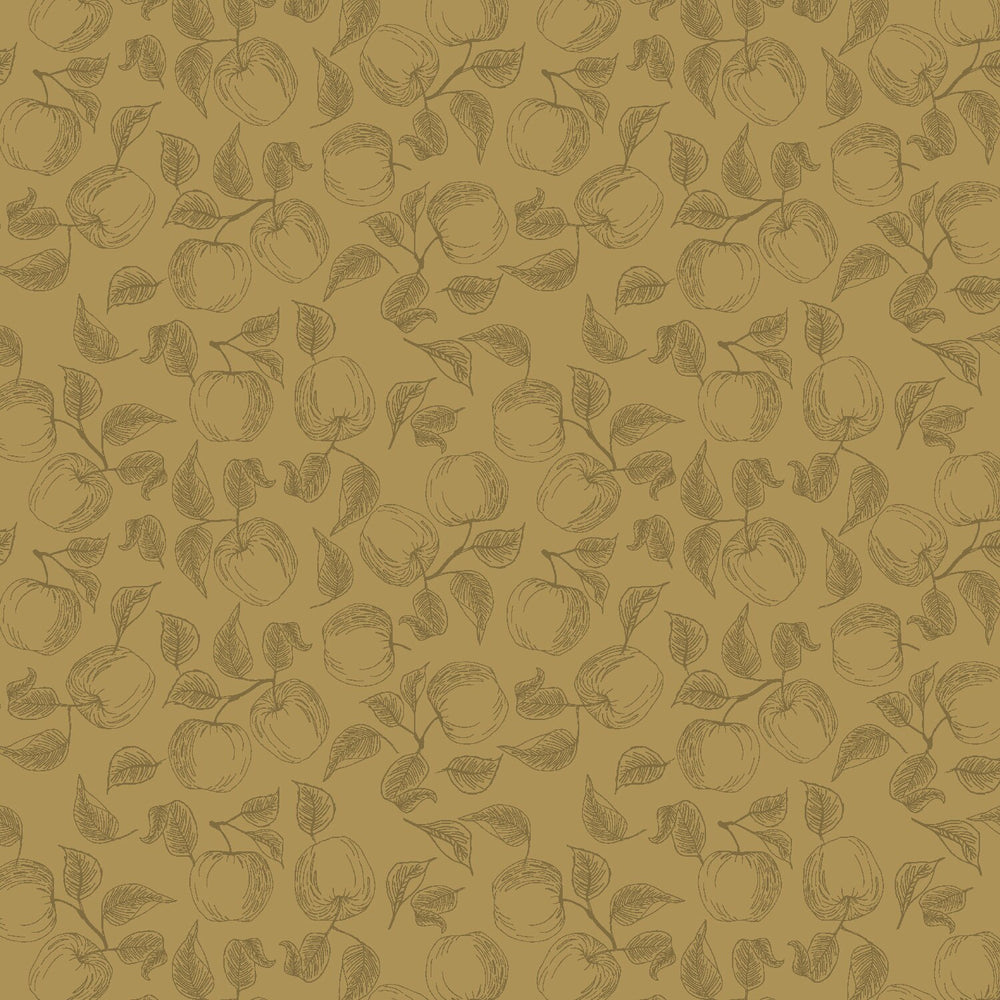 Gravenstein Orchard AC501-OR2 | Twin Hill by Ash Cascade | Cotton + Steel | Continuous Yardage | Fat Quarter | Quilting Fabric