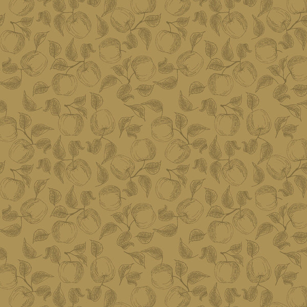 Gravenstein Orchard AC501-OR2 | Twin Hill by Ash Cascade | Cotton + Steel | Continuous Yardage | Fat Quarter | Quilting Fabric