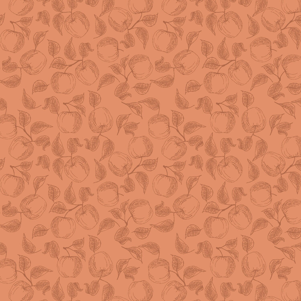 Gravenstein Rose AC501-RO1 | Twin Hill by Ash Cascade | Cotton + Steel | Continuous Yardage | Fat Quarter | Quilting Fabric