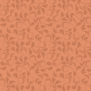 Gravenstein Rose AC501-RO1 | Twin Hill by Ash Cascade | Cotton + Steel | Continuous Yardage | Fat Quarter | Quilting Fabric