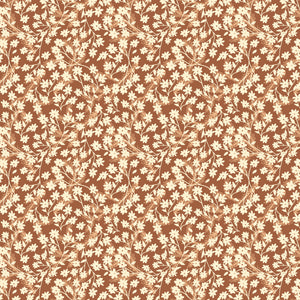 Redwood Flower Fox AC502-FO2 | Twin Hill by Ash Cascade | Cotton + Steel | Continuous Yardage | Fat Quarter | Quilting Fabric