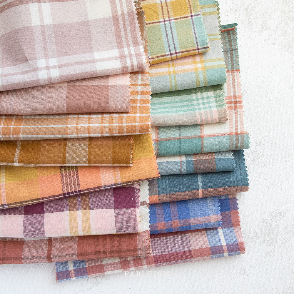 Arcade Woven in July ARC-11-July | Arcade Wovens by Fableism Supply Co. | Yardage | Fat Quarter | Yarn Dyed Wovens