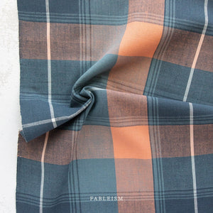 Arcade Woven in Midnight ARC-12-Midnight | Arcade Wovens by Fableism Supply Co. | Yardage | Fat Quarter | Yarn Dyed Wovens