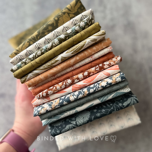 Twin Hills Full Collection by Ash Cascade | 15 Prints | Cotton + Steel | Fat Quarter Bundle | Half Yard Bundle