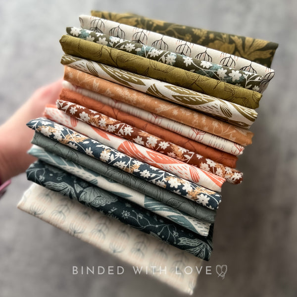 Twin Hills Full Collection by Ash Cascade | 15 Prints | Cotton + Steel | Fat Quarter Bundle | Half Yard Bundle