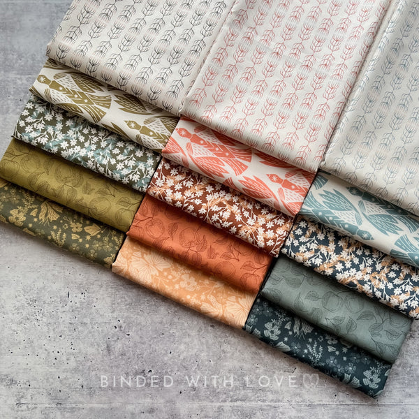 Twin Hills Full Collection by Ash Cascade | 15 Prints | Cotton + Steel | Fat Quarter Bundle | Half Yard Bundle