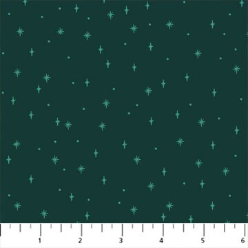Green 90516-68 | Noel by Isabelle Vandeplassche | Figo Fabrics | Continuous Yardage | Fat Quarter | Quilting Fabric