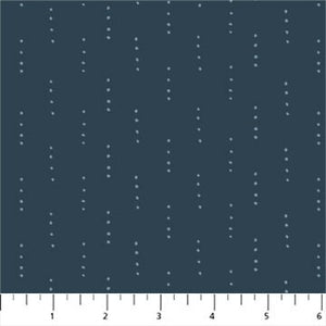 Dots Navy 90446-45 | Birdwatch by Boccaccini Meadows | Figo Fabrics | Continuous Yardage | Fat Quarter | Quilting Fabric