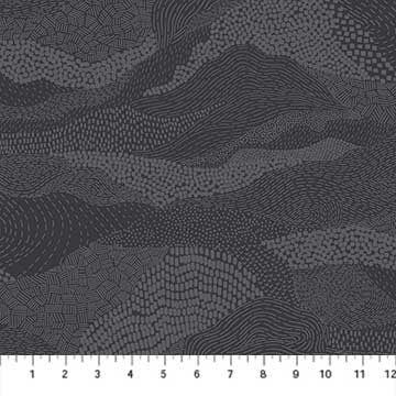 Earth Gray 92007-97 | Elements by Ghazal Razavi | Figo Fabrics | Continuous Yardage | Fat Quarter | Quilting Fabric