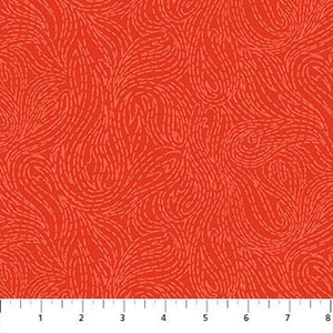 Fire Red 92009-24 | Elements by Ghazal Razavi | Figo Fabrics | Continuous Yardage | Fat Quarter | Quilting Fabric