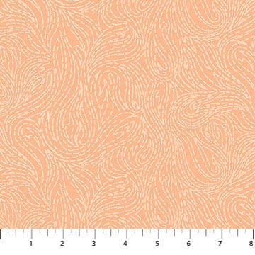 Fire Coral 92009-55 | Elements by Ghazal Razavi | Figo Fabrics | Continuous Yardage | Fat Quarter | Quilting Fabric