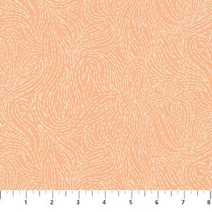 Fire Coral 92009-55 | Elements by Ghazal Razavi | Figo Fabrics | Continuous Yardage | Fat Quarter | Quilting Fabric