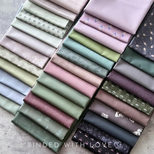 Curated Quilting Bundle | 35 Precut Fabrics | Hand Selected Quilting Bundle | Fat Quarter Bundle | Half Yard Bundle