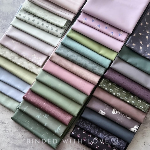 Curated Quilting Bundle | 35 Precut Fabrics | Hand Selected Quilting Bundle | Fat Quarter Bundle | Half Yard Bundle