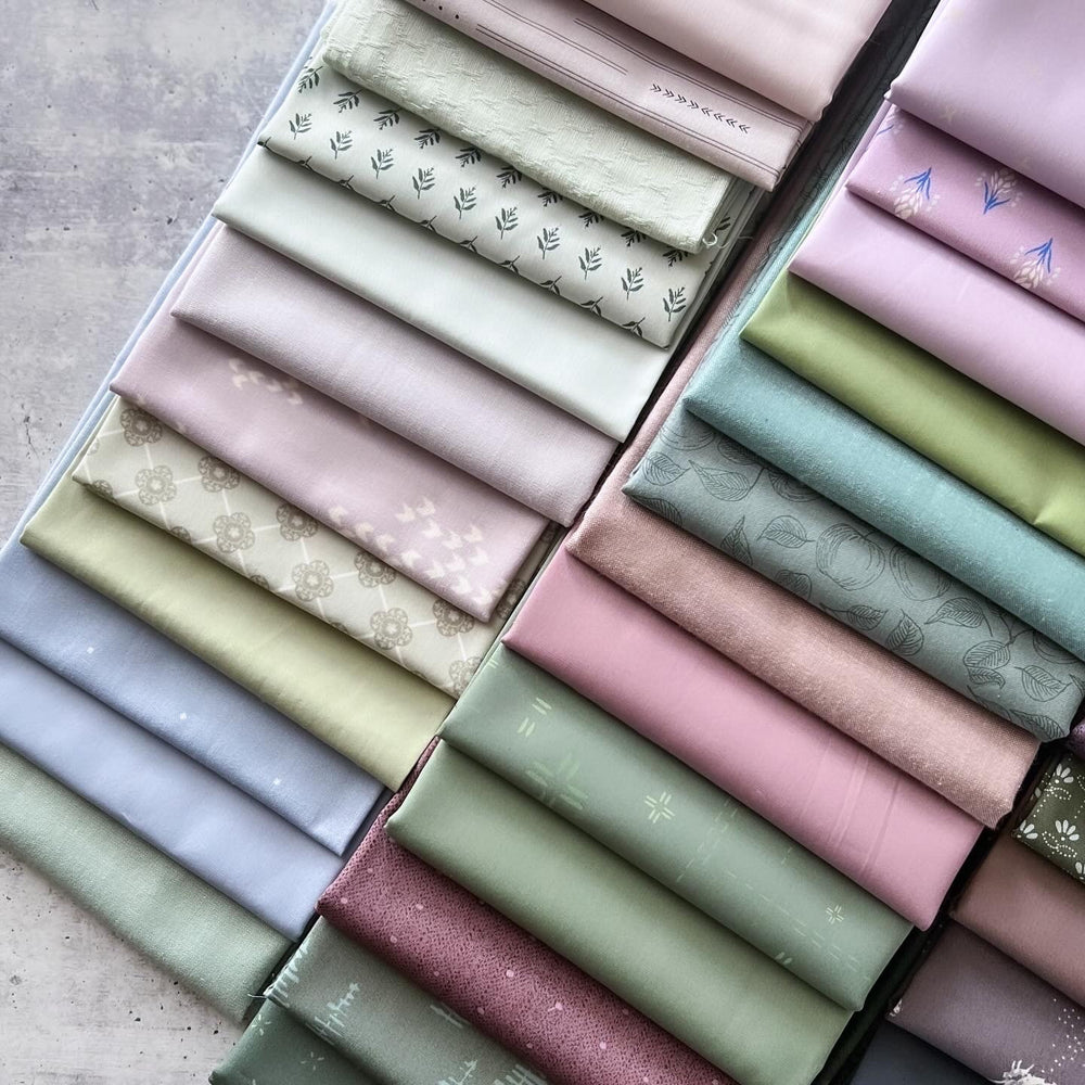 Curated Quilting Bundle | 35 Precut Fabrics | Hand Selected Quilting Bundle | Fat Quarter Bundle | Half Yard Bundle